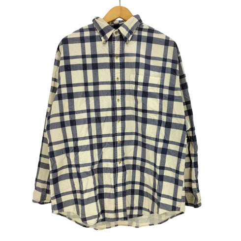 エルエルビーン L.L.Bean 70-80s コーデュロイ チェック ボタンダウンシャツ メンズ