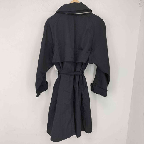 cappotto ナイロン ダブルブレスト ステンカラーコート レディース 9r