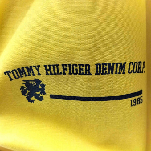 トミージーンズ tommy jeans 00S フロント ロゴ リバーシブル スタンドカラー ジップアップ ジャケット メンズ import:XL