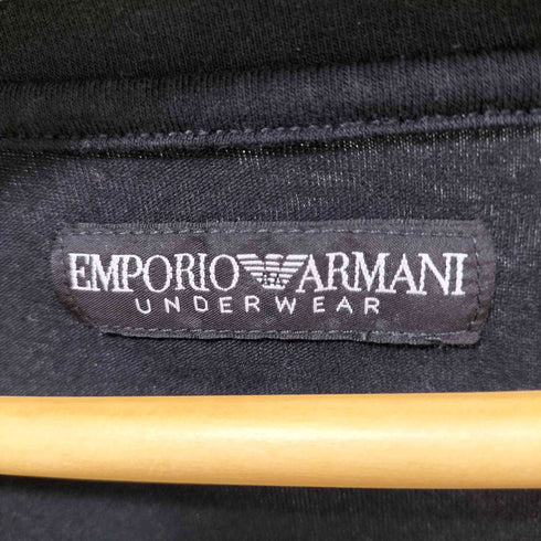 エンポリオアルマーニ EMPORIO ARMANI UNDERWEAR ロゴプリント Vネック S/S Tシャツ メンズ import:M