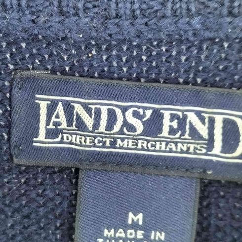 ランズエンド LANDS END ノルディック柄 クルーネック ニットセーター レディース M