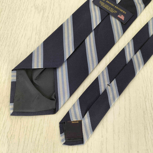 ブルックスブラザーズ BROOKS BROTHERS リネン ストライプ ネクタイ メンズ