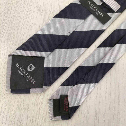 ブラックレーベルクレストブリッジ BLACK LABEL CRESTBRIDGE シルク ストライプ ネクタイ メンズ