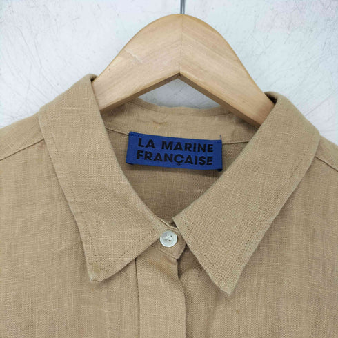 マリンフランセーズ la marine francaise Linenシャツジャケット レディース