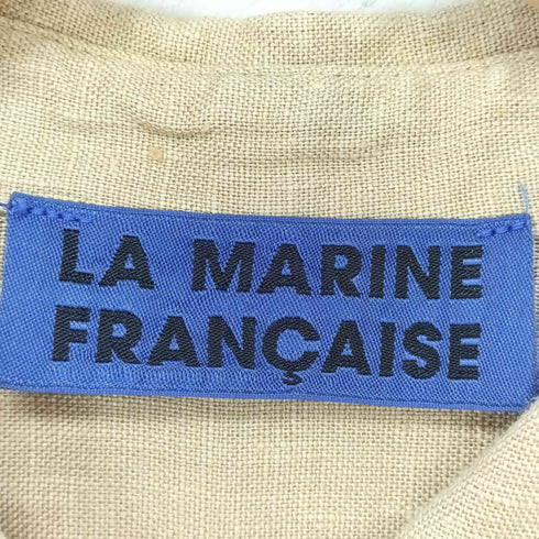 マリンフランセーズ la marine francaise Linenシャツジャケット レディース