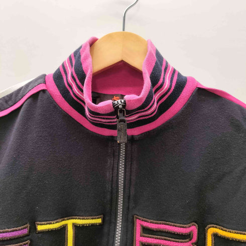 エトロ ETRO MADE IN ITALY イタリア製 ロゴ 刺繍 ジップアップ ダブルジップ スウェット ジャージ トラック ジャケット メンズ import:M