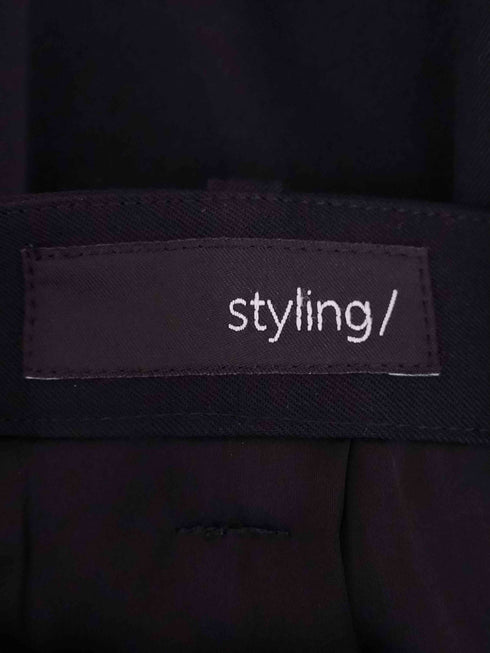 スタイリング styling ツータックパンツ レディース JPN:1