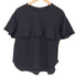 ノーリーズ NOLLEY’S 24ss ウォッシャブル麻調ラッフルブラウス レディース JPN:38