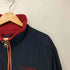 トミーヒルフィガー TOMMY HILFIGER 90s ロゴ刺繍 インナー フリース スタンドカラー ナイロン ジャケット メンズ import:L