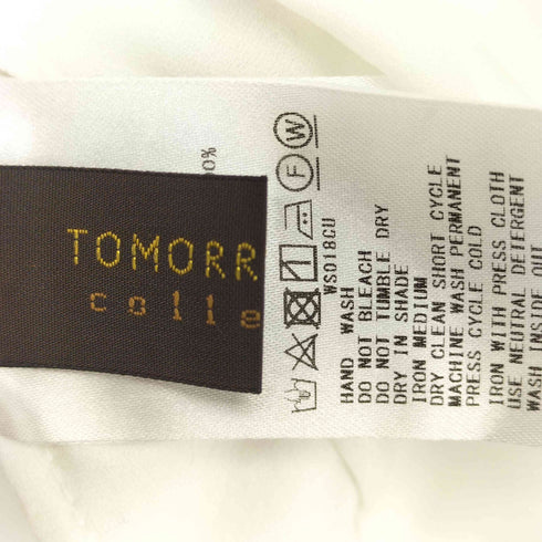 トゥモローランド TOMORROWLAND ポリエステルアムンゼンボウタイブラウス レディース JPN:36