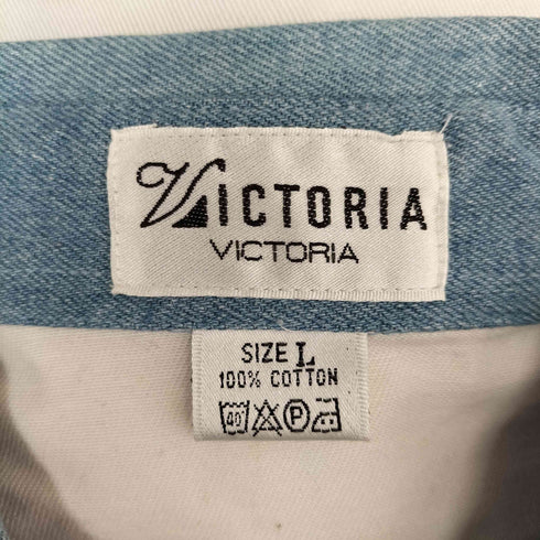 VICTORIA マルチカラー コットン L/S シャツ メンズ JPN:L