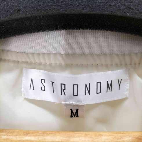 アストロノミー ASTRONOMY ビッグシルエットドロップショルダーMA-1 刺繍 ワッペン メンズ JPN:M