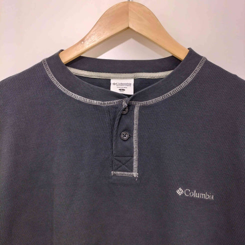 コロンビア Columbia 00s ヘンリーネック サーマル L/S Tシャツ メンズ import:L