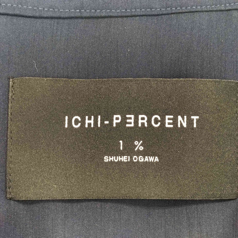 イチパーセントシュウヘイオガワ 1% SHUHEI OGAWA Vネック リブドッキング ロングスリーブワンピース レディース JPN:2