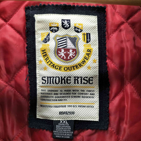 SMOKE RISE ワッペン スタジャン メンズ import:XXL