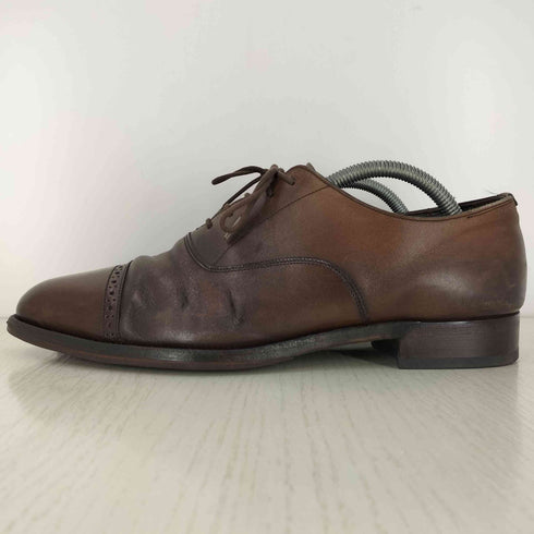 Otsuka レザー ストレートチップ 内羽根式 vibram裏張り ビジネス シューズ メンズ JPN:26
