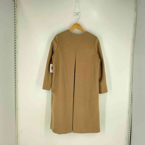 アーバンリサーチドアーズ URBAN RESEARCH DOORS Super100's ウールノーカラーコート レディース ONE SIZE