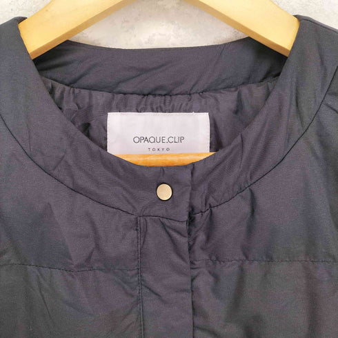 オペークドットクリップ OPAQUE.CLIP MULARD DOWN ミュラーダウン 2wayノーカラージャケット レディース JPN:38