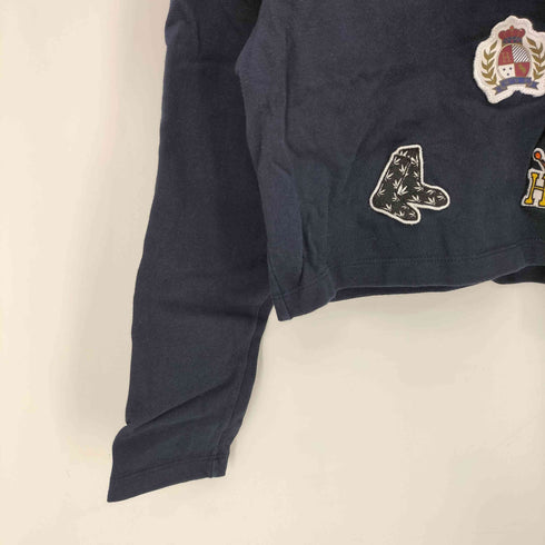 ハフ HUF PATCHES CROP POLO パッチ クロップド丈 長袖 ポロシャツ レディース JPN:XS