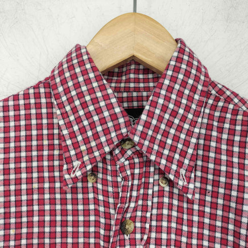 ベアー Bear チェック柄 長袖 ボタンダウンシャツ メンズ import:M