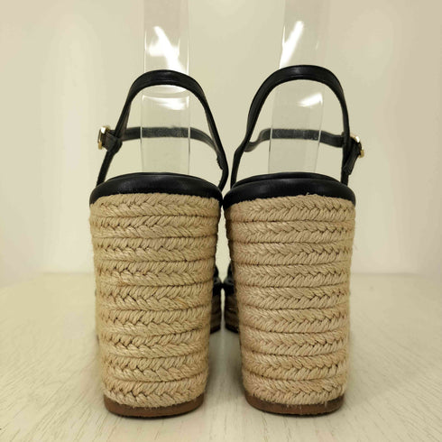 チャールズアンドキース CHARLES&KEITH アンクルストラップ エスパドリーユウェッジ レディース EUR:36