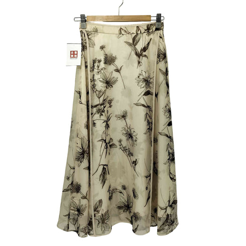 ジャスグリッティー JUSGLITTY 24SS シアーフラワープリントスカート レディース JPN:0