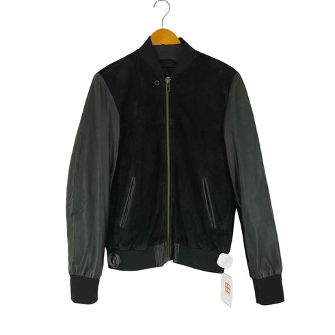 ディーゼルブラックゴールド DIESEL BLACK GOLD 異素材切り替え レザーブルゾン メンズ US:44
