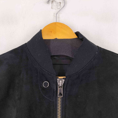 ディーゼルブラックゴールド DIESEL BLACK GOLD 異素材切り替え レザーブルゾン メンズ US:44
