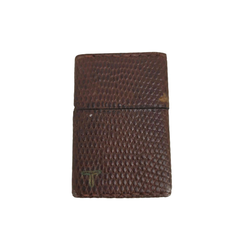 ジッポ ZIPPO 全面革張りオイルライター メンズ