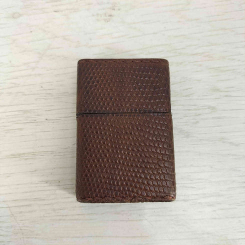 ジッポ ZIPPO 全面革張りオイルライター メンズ