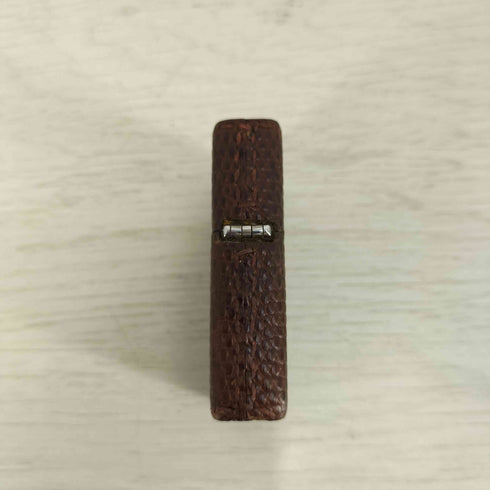 ジッポ ZIPPO 全面革張りオイルライター メンズ