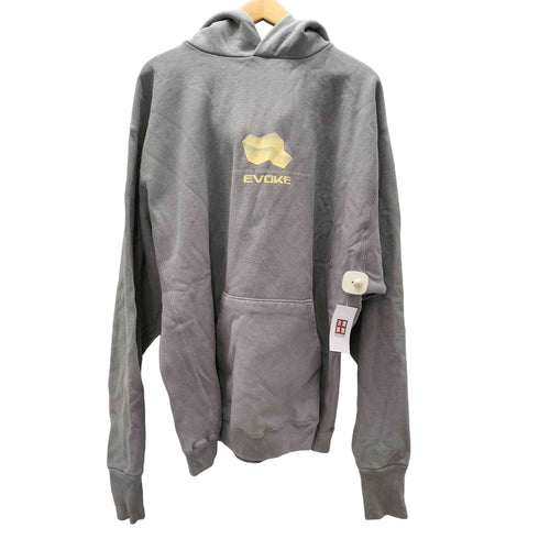 MORETHANEVEREVOKE イヴォーク グラフィック ロゴ ヘビーウェイト フーディー パーカー メンズ import:XL