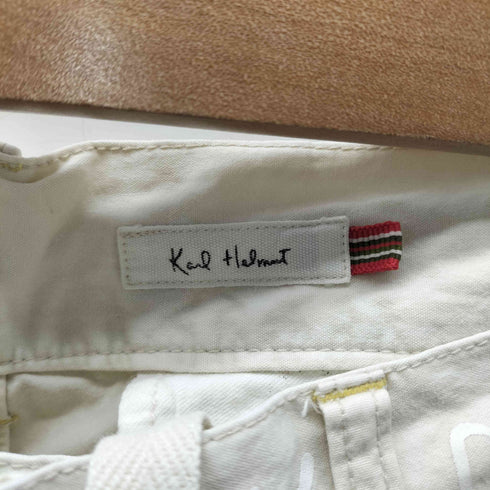 カールヘルム Karl Helmut ウエスト ロゴ プリント ダブルニー カーゴ パンツ ピンクハウス メンズ