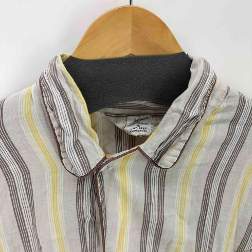 Jayson 50-60s MADE IN USA パイピングストライプシャツ メンズ