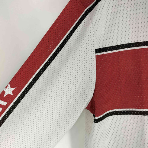 ゲスジーンズ GUESS JEANS BOXY FIT LONG SLEEVES MESH TEE メンズ import:S