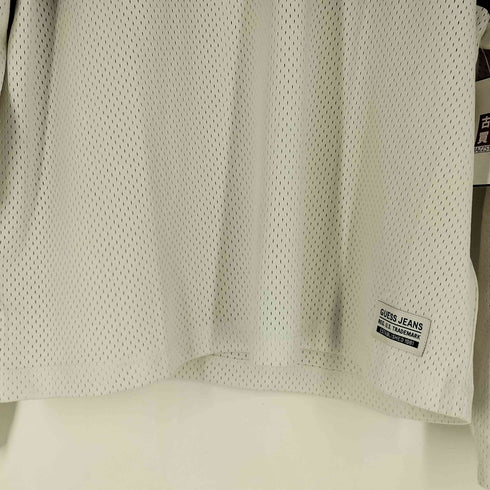 ゲスジーンズ GUESS JEANS BOXY FIT LONG SLEEVES MESH TEE メンズ import:S