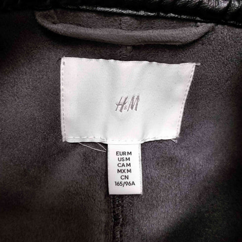 エイチアンドエム H&M テディジャケット レディース import:M