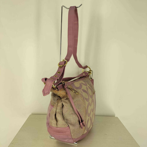 コーチ COACH レザー パッチワーク 2WAY ハンド ショルダー バック レディース