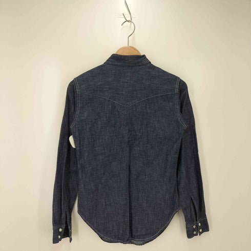 リーバイス Levis 長袖ウェスタンデニムシャツ レディース import:S