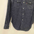 リーバイス Levis 長袖ウェスタンデニムシャツ レディース import:S