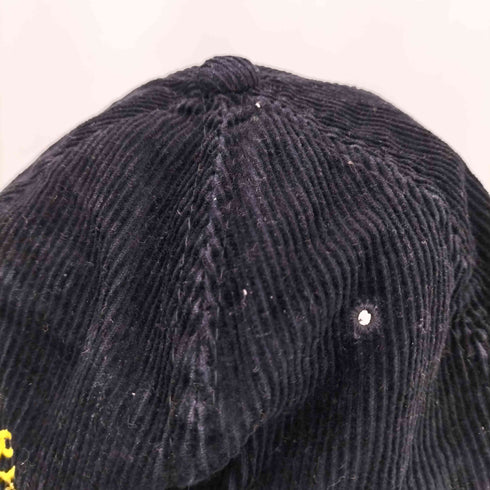 THAT HAT DONT WORRY BEHAPPY 刺繍 コーデュロイ トラッカーキャップ メンズ