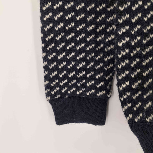 エルエルビーン L.L.Bean 70-80s バーズアイニットカーディガン レディース JPN:L
