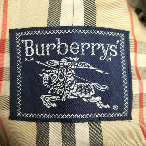 バーバリーズ BURBERRYS 裏地ノバチェック ステンカラーコート メンズ