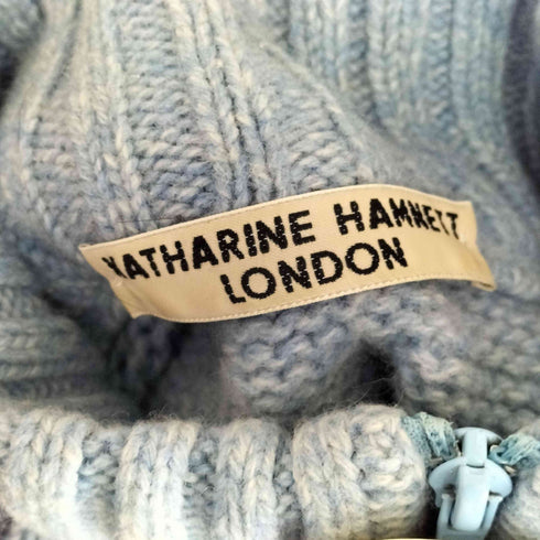 キャサリンハムネットロンドン KATHARINE HAMNETT LONDON イタリア製 ハーフジップニット メンズ import:L