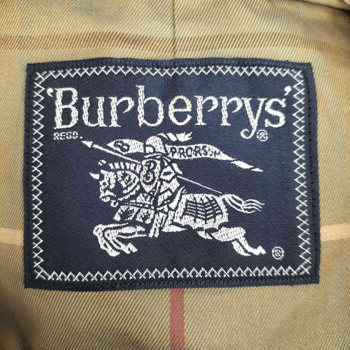 バーバリーズ BURBERRYS 裏地チェック ステンカラーコート メンズ