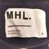 エムエイチエル MHL. コットンリネン ボートネック ボーダーニット メンズ import:L