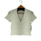 ザラ ZARA デザイン S/S ブラウス レディース import:M