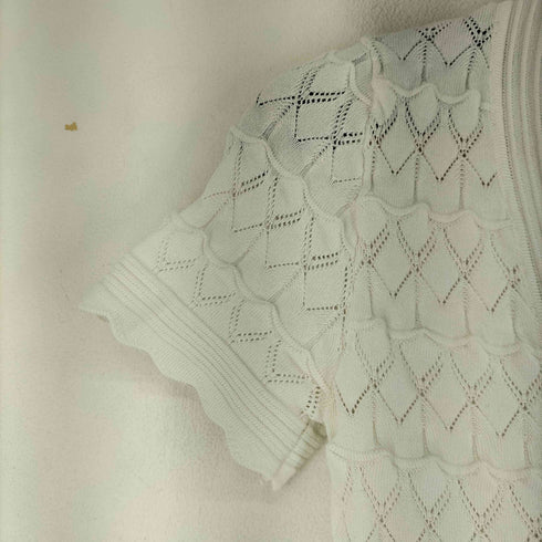 ザラ ZARA デザイン S/S ブラウス レディース import:M