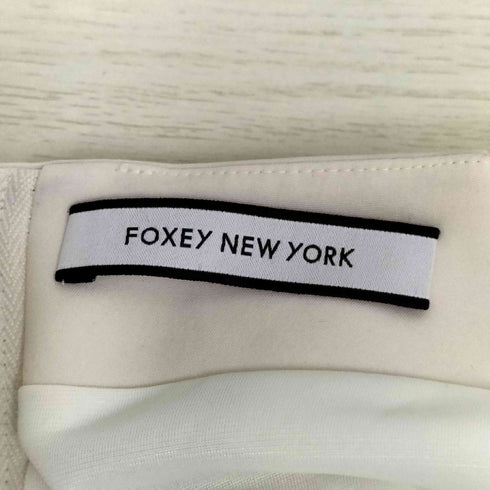 フォクシーニューヨーク FOXEY NEW YORK イリプスフレアスカート レディース JPN:38