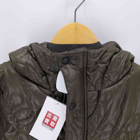 wasted collective 日本製 フーデッドキルティングジャケット メンズ import:XL